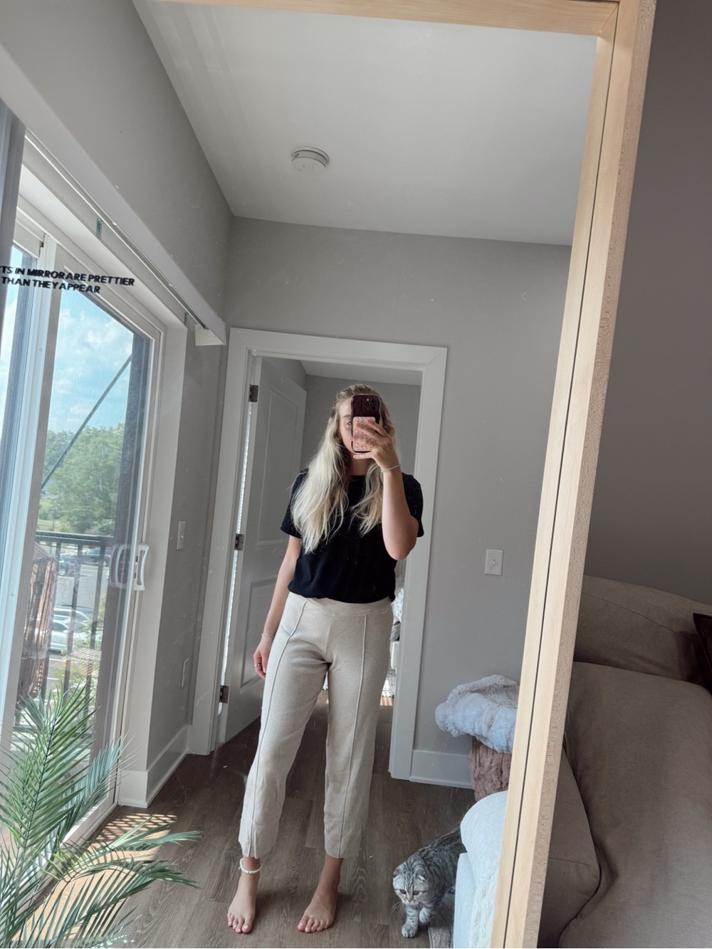 MARLED cropped sweater pants S